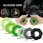 tasrioml Hand Massage Grip Finger Strength Exercise Training Rehabilitation Silicone Ring